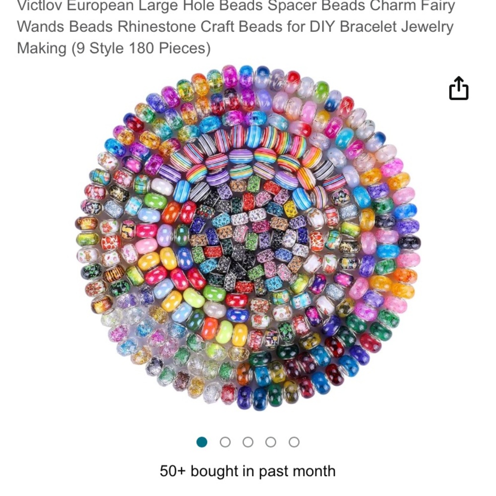 BEADS AND BEADING SUPPLIES- huge assortment! - Picture 12 of 12